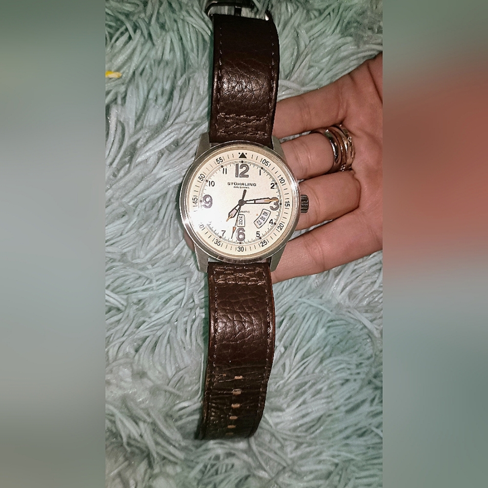 Sturhling Krysterna Crystal 22 jewel automatic watch waterproof up to 50m